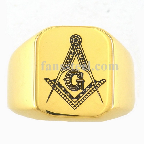 FSR07W86G Master Mason masonic ring - Click Image to Close